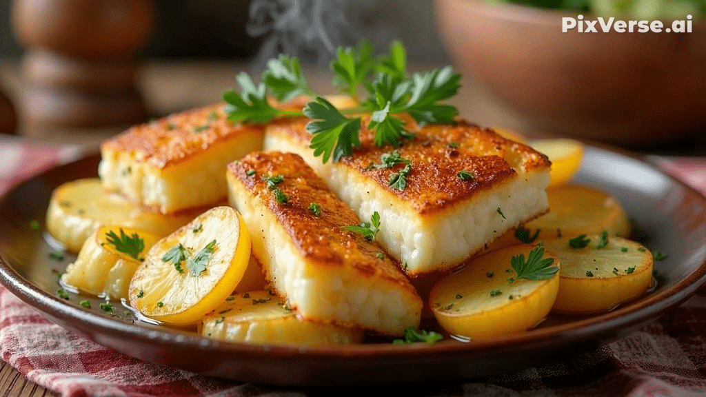 Cazuela de Bacalao Portugués